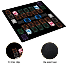 Extalas original art designs add personalized flair to your dueling setup.