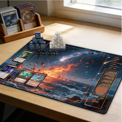 Extalas playmat stunning art print adds depth to games
