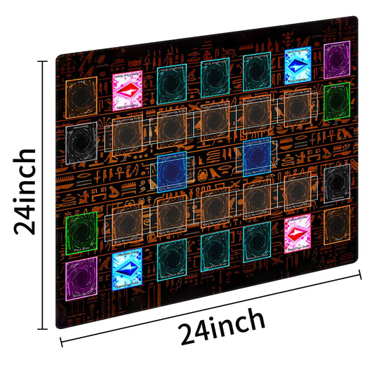 Official Master Rule field zones printed for authentic tournament-style play.