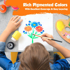 EXTRIC washable tempera paint for indoor crafts and classrooms