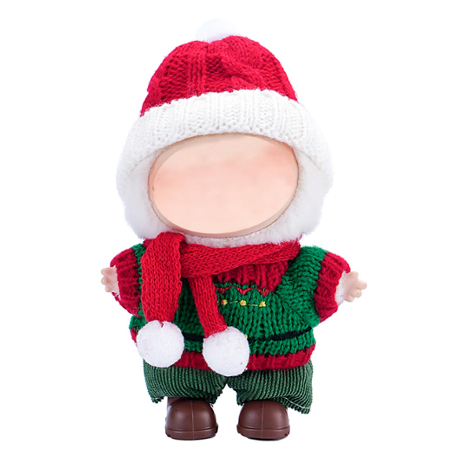 Eyancotoi 17cm doll Christmas clothes Style 4 set for easy dress-up play