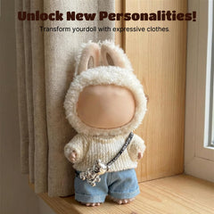 Eyancotoi pants set on a 17cm doll for versatile daily styling.