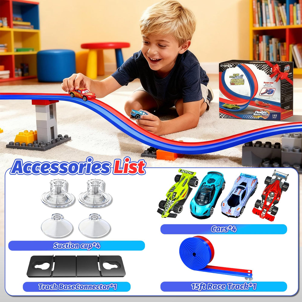 A thoughtful EYEFEAT gift for kids aged 3+ who love racing.