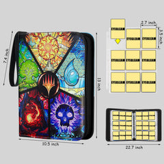 EYEGLEAM binder shows 9-pocket pages for organized storage