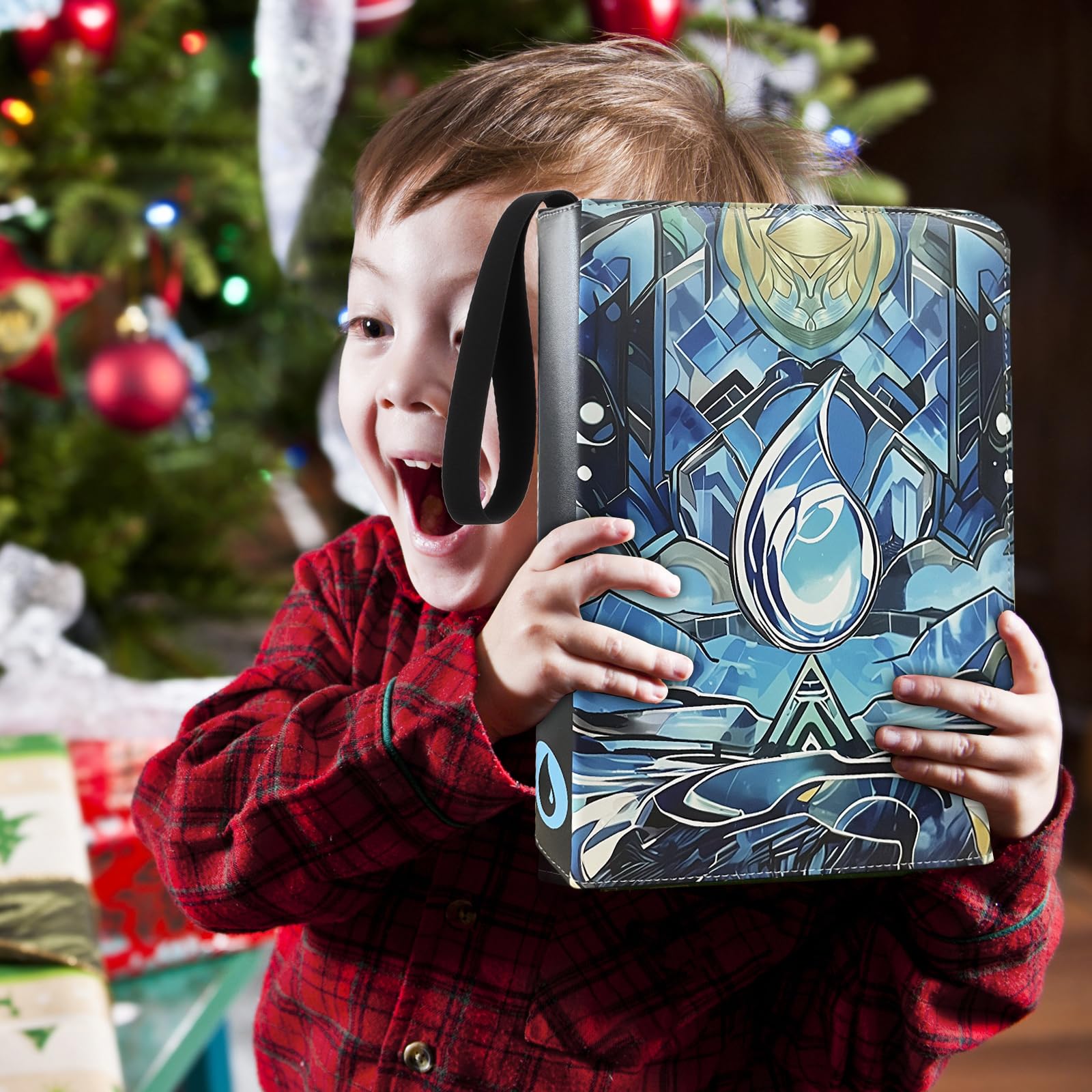 EYEGLEAM card binder shown as a thoughtful gift for young collectors