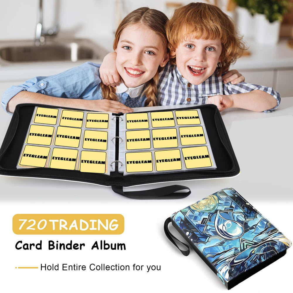Binder compatibility with MTG, Yu-Gi-Oh!, and other standard trading cards