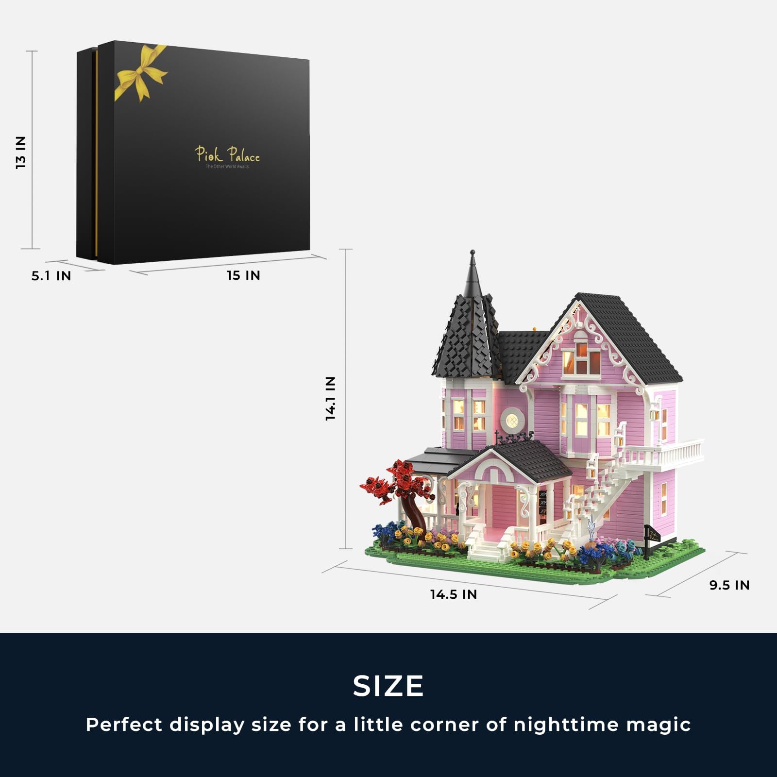 EYICA Pink Palace House gift packaging presents ready-to-gift presentation.