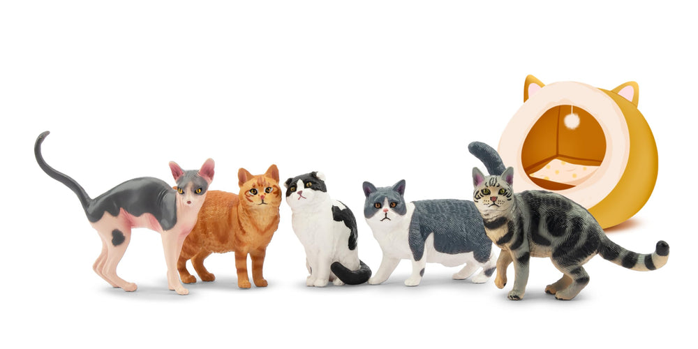 EYSCOTA cat figurine packaging image showing gift-ready box.