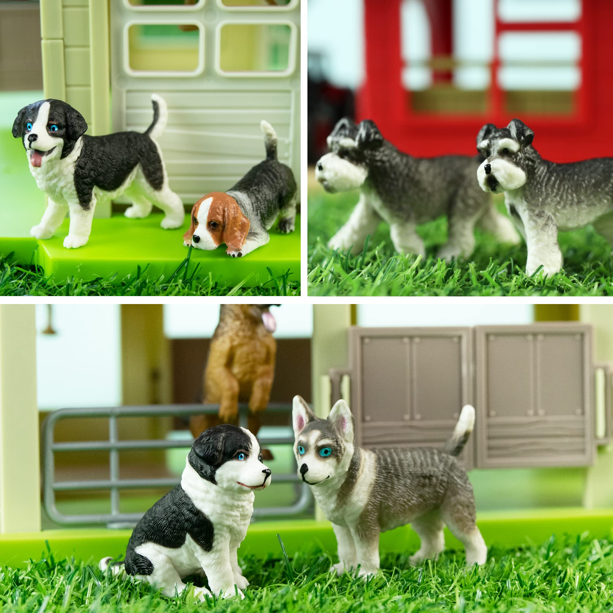 EYSCOTA schnauzer figure perfect for party favors and crafts