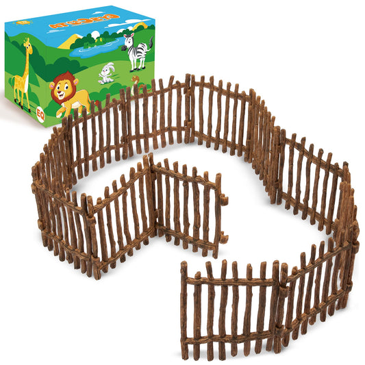 EYSCOTA realistic fence brown panel close up highlighting lifelike texture for playtime