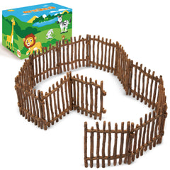 EYSCOTA realistic fence brown panel close up highlighting lifelike texture for playtime