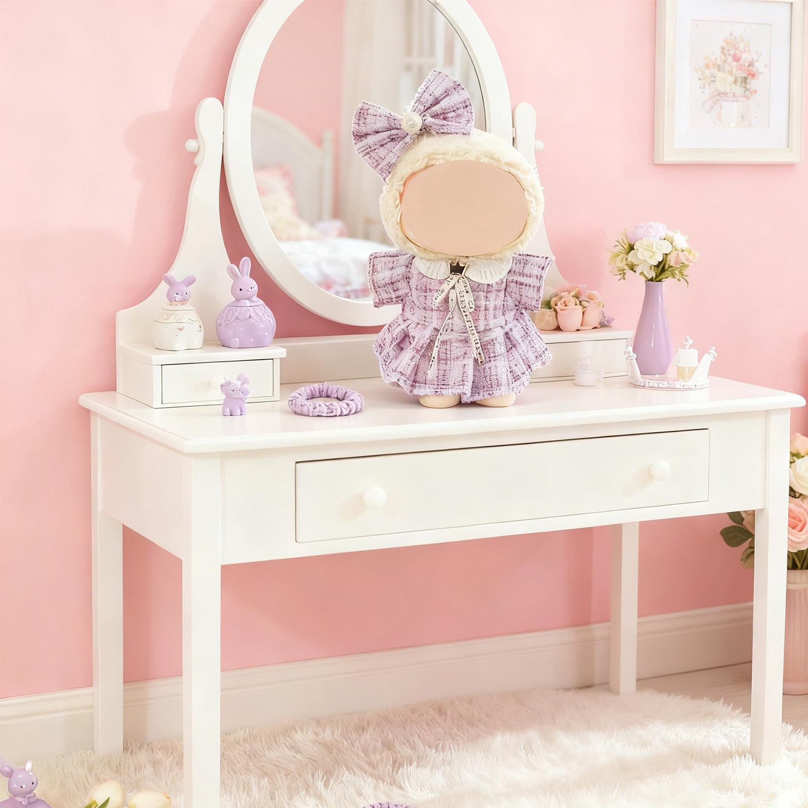 Ezcora dress with bow provides elegant play-ready look.
