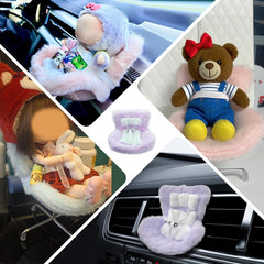 Ezcora doll seat clip-on air vent mount for easy attachment.
