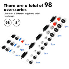 EzeepoNewma car chassis-assembly pieces help build sturdy models.