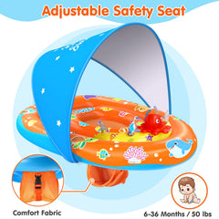 EZIGO adjustable safety seat provides ergonomic support during swimming
