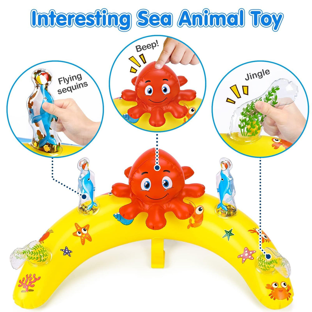 EZIGO infant swim float showing adjustable safety seat for secure positioning