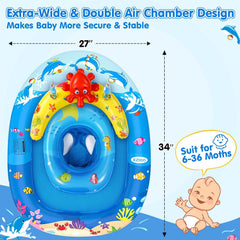 EZIGO UPF50 canopy providing sun protection during water time