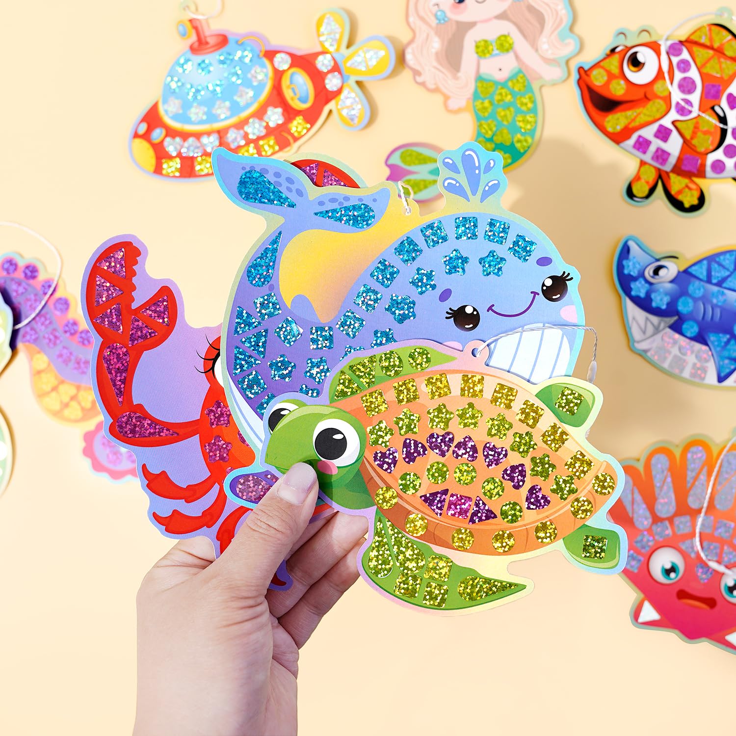 EZKITS4KIDZ cords for hanging and finishing handmade pieces