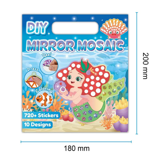 EZKITS4KIDZ ocean theme stickers add shiny details to kids' art projects
