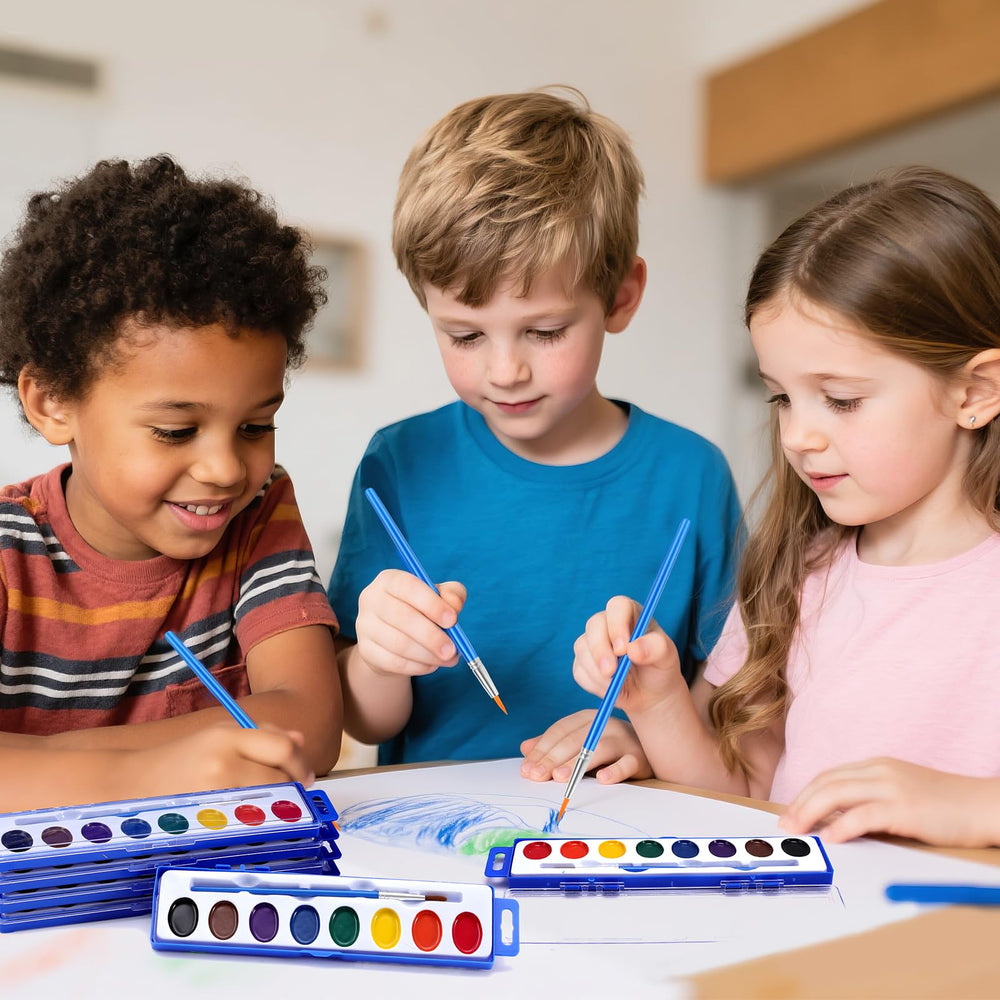 EZLYFF gift-ready watercolor set for kids on holidays.