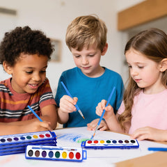 EZLYFF gift-ready watercolor set for kids on holidays.