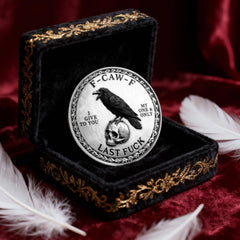 The F-CAW-F Coin three-piece set, perfect gift for friends and collectors.