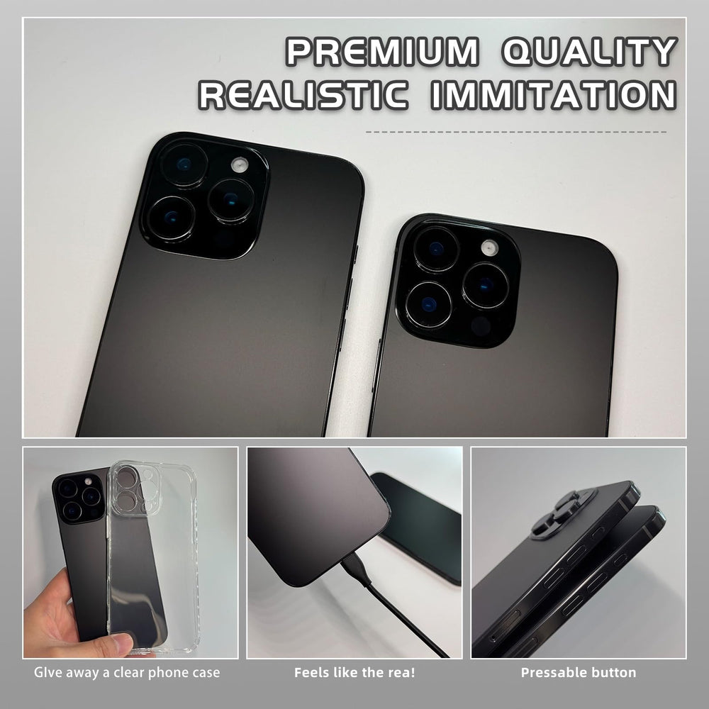 Faawxlo dummy phone with pressable buttons and fixed SIM slot.