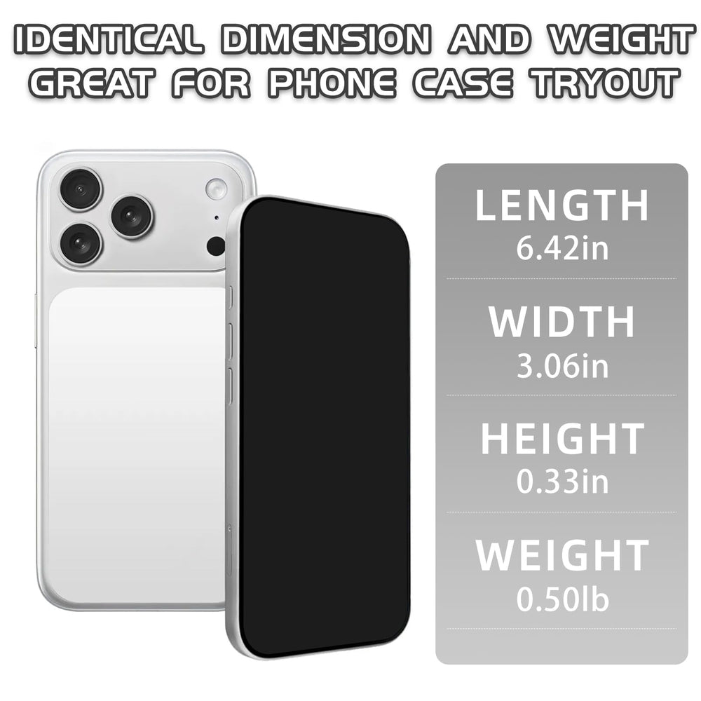 Faawxlo fake phone with aluminum frame, sturdy prop for film and stage