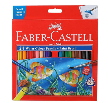 Faber-Castell Watercolor Pencils 24-color set for vibrant color exploration