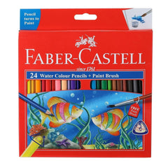 Faber-Castell Watercolor Pencils 24-color set for vibrant color exploration