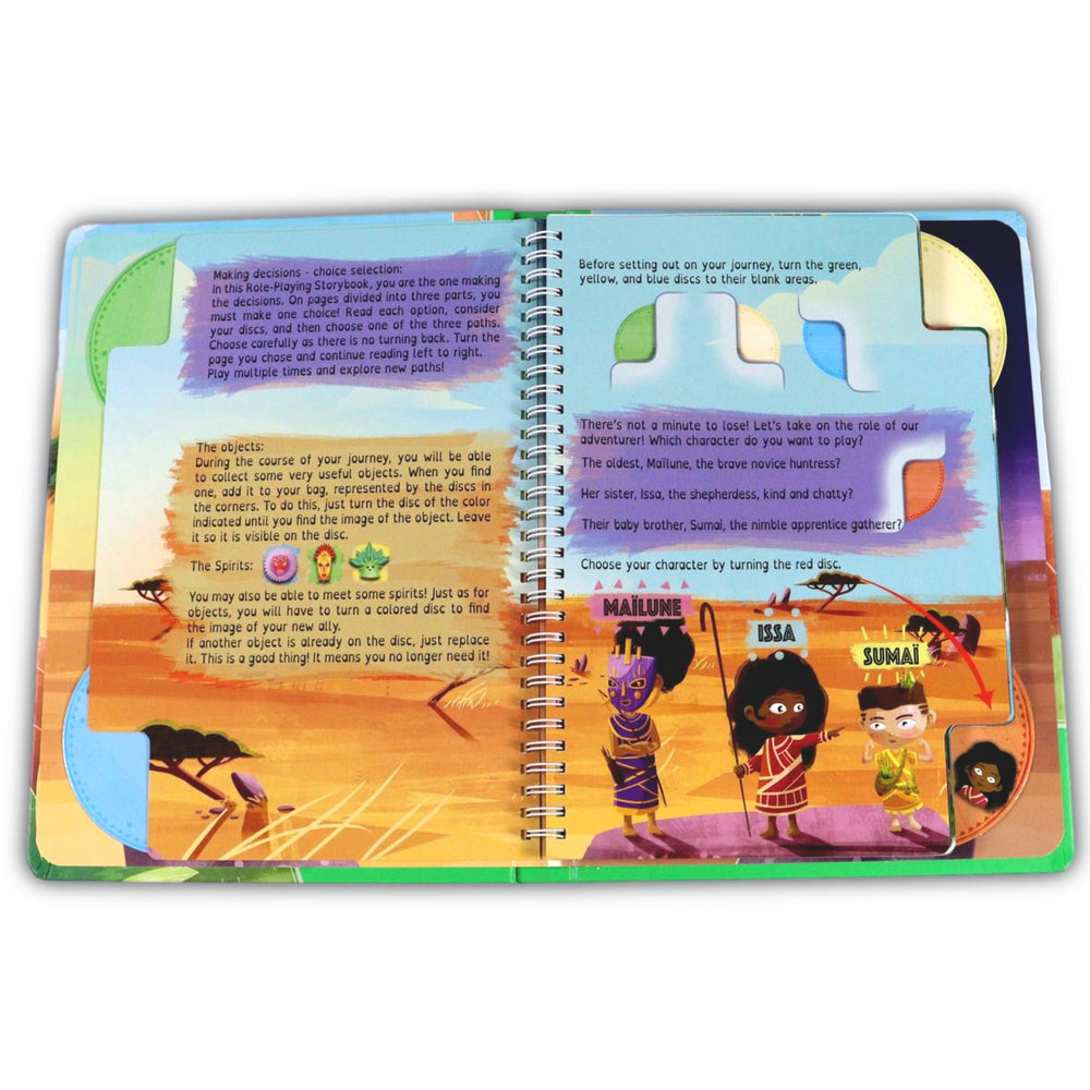 Fable Fox Press Journey to Ochre Land magical creatures assist the hero.