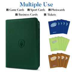 Fabmaker 9-pocket pages hold up to 360 cards for organized storage.