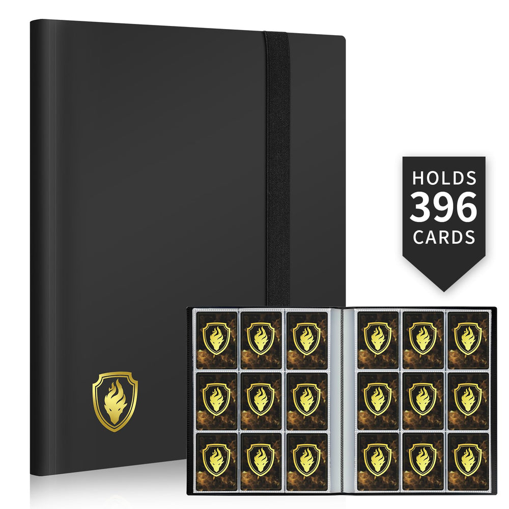 Fabmaker Card Binder 9-Pocket front cover with embossed logo for durable everyday use