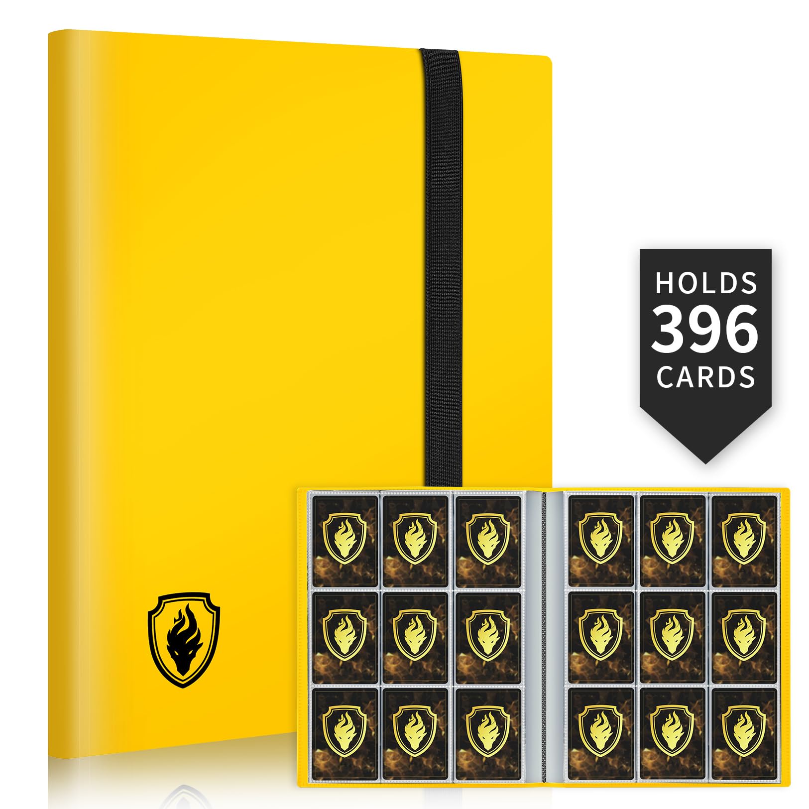 Fabmaker Card Binder 9-Pocket front cover shows durable design for collectors