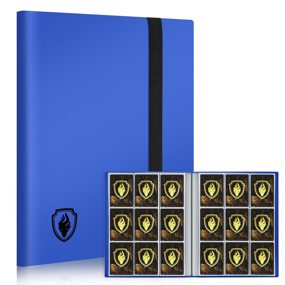 Fabmaker Card Binder front cover with embossed logo for stylish organization