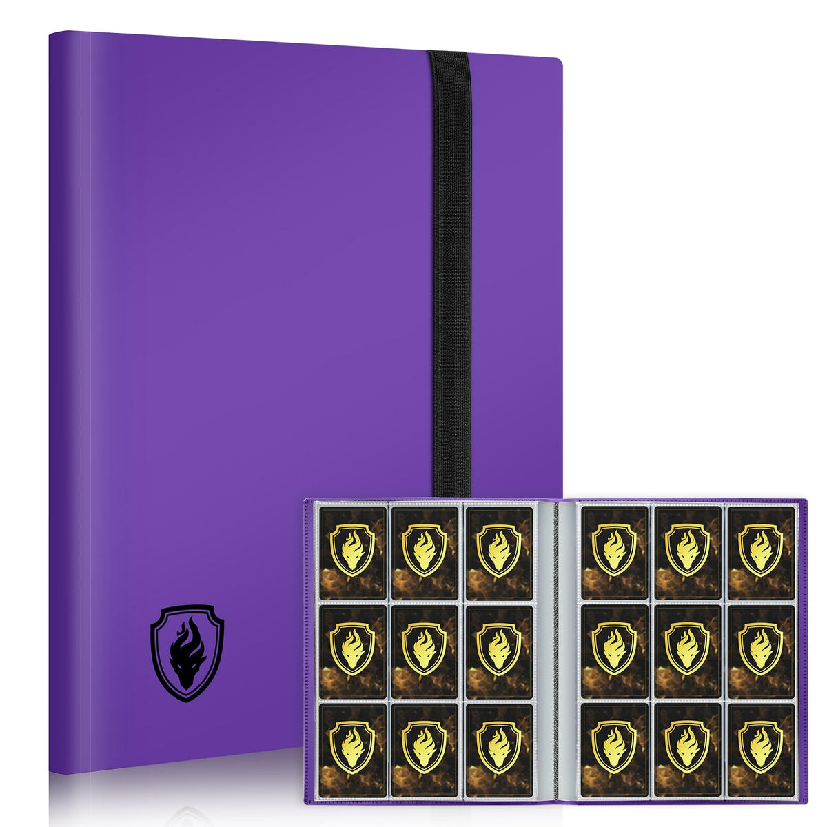 Fabmaker Card Binder front cover showing sturdy PP shell for durability
