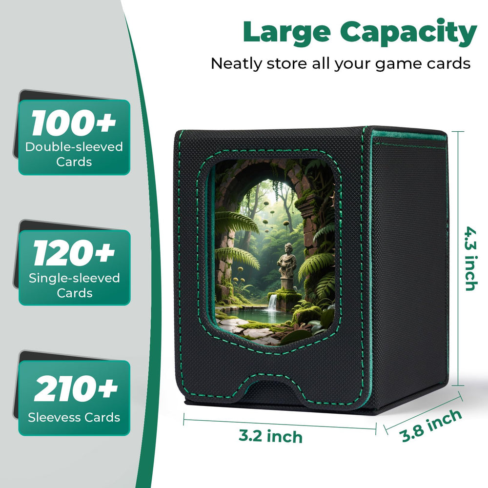 Fabmaker Deck Box Portable Design slips into bags for game nights.
