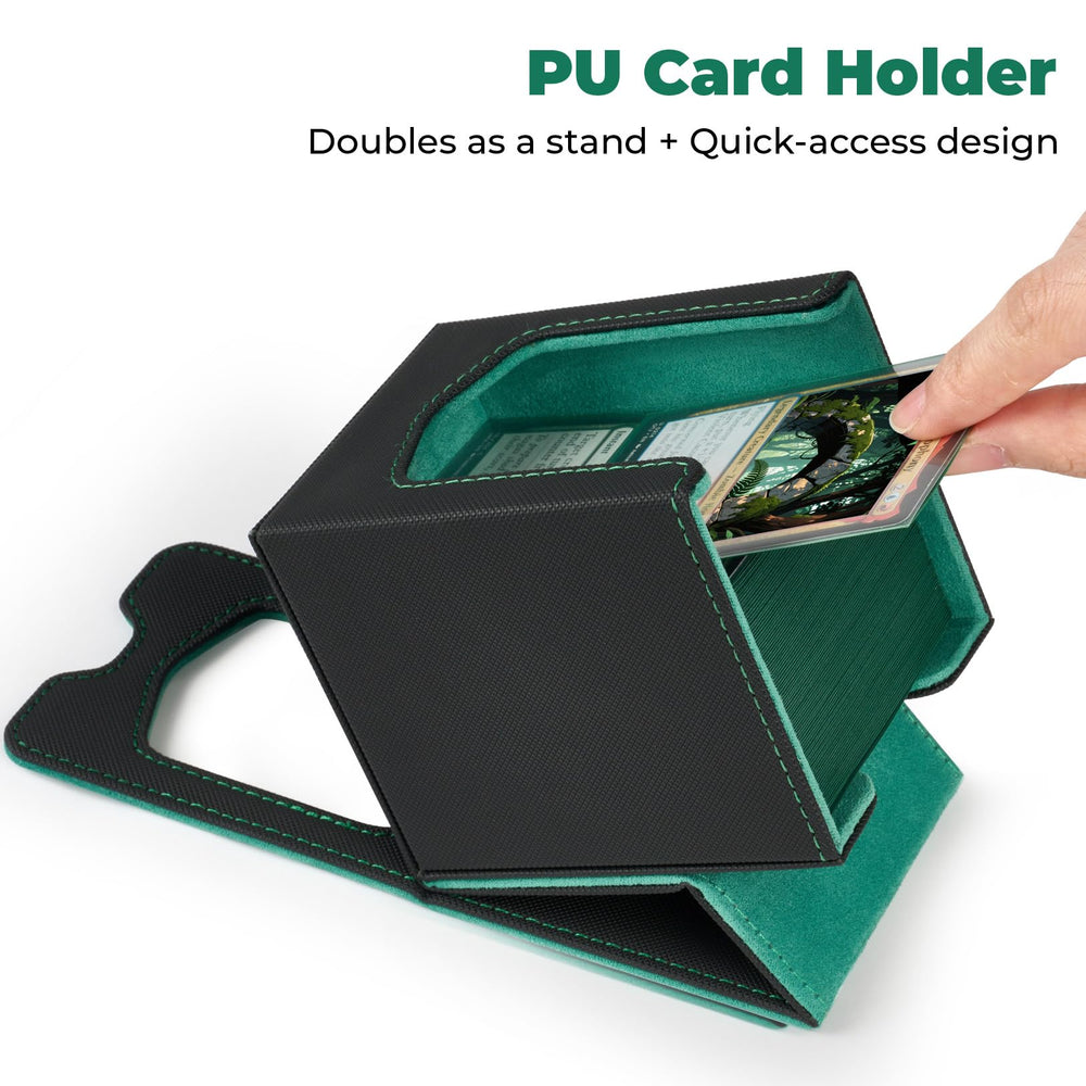 Fabmaker Deck Box Protector features rugged waterproof construction to guard cards.