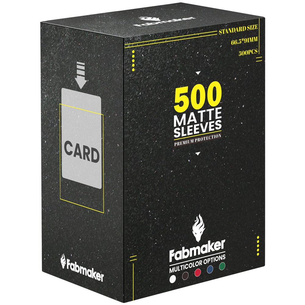 Fabmaker deck sleeves provide easy shuffle during heavy play