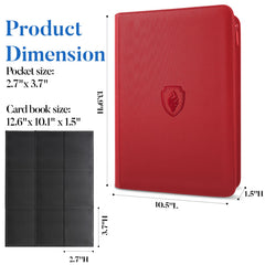Large capacity for MTG, TCG, and sports cards for organized collections.
