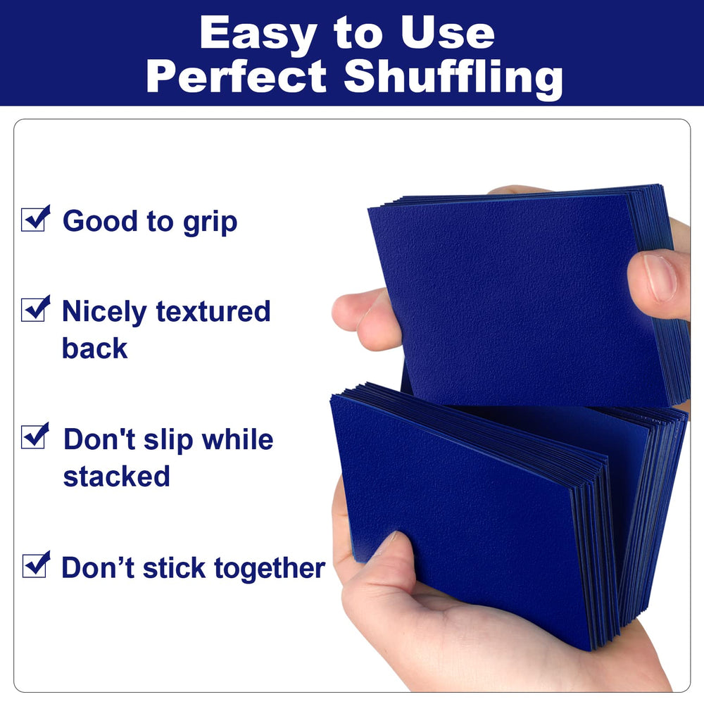 Fabmaker Night Blue double sleeved fit accommodates double sleeved cards and stays organized.
