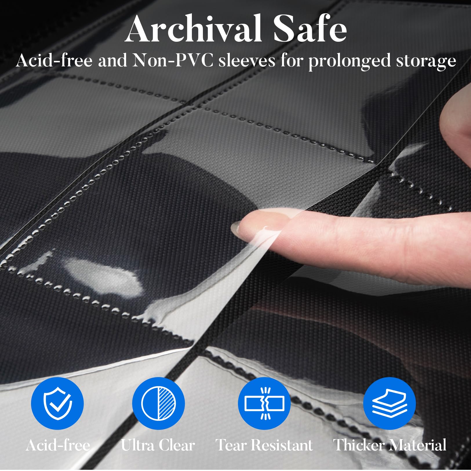 Fabmaker padded pages resist warping, keeping cards flat and protected.