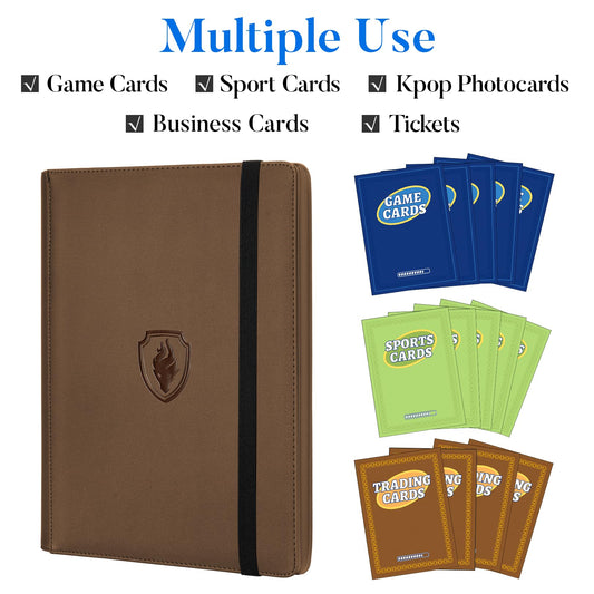 Fabmaker 9-pocket binder padded exterior providing rigid protection on the go