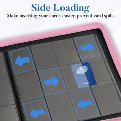 Fabmaker Premium Zip Card Binder durable PU zipper ensuring water resistance and dust defense