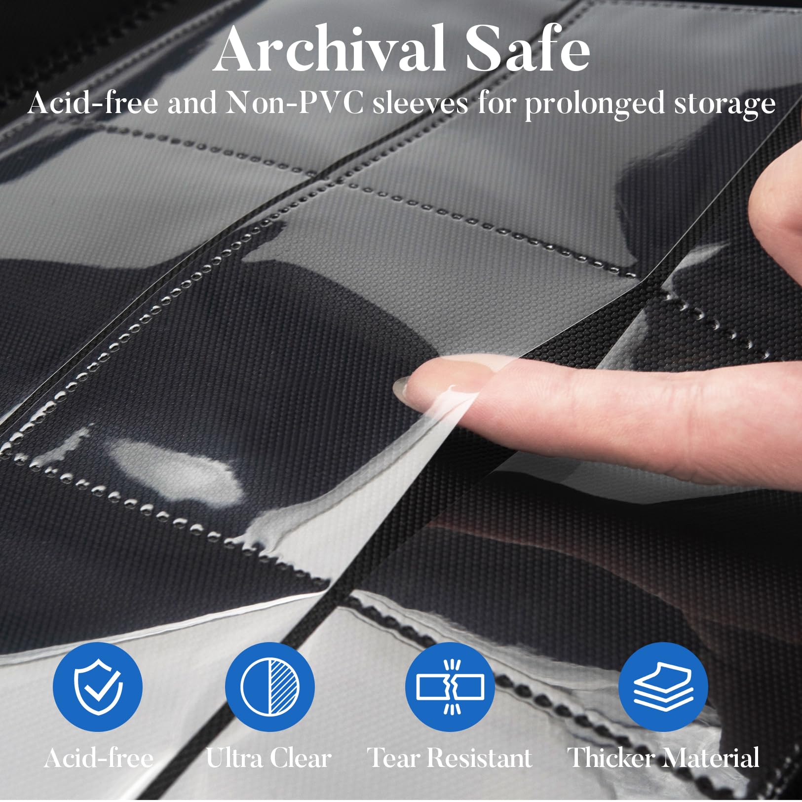 Fabmaker side-loading padded sheets ease card insertion and reduce spills