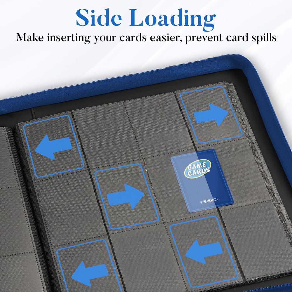 Fabmaker side-loading pockets enable easy insertion and secure holding.