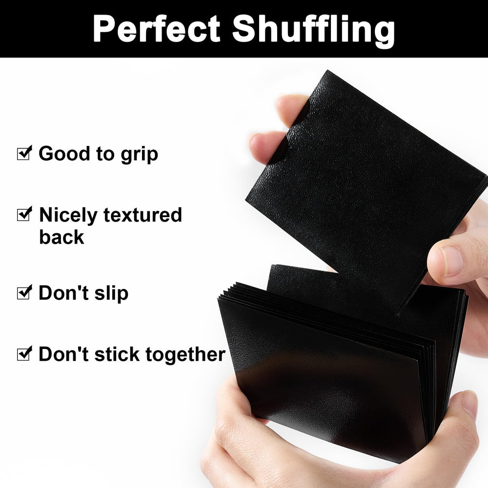 Fabmaker sleeves 66x91 size info for perfect card fit