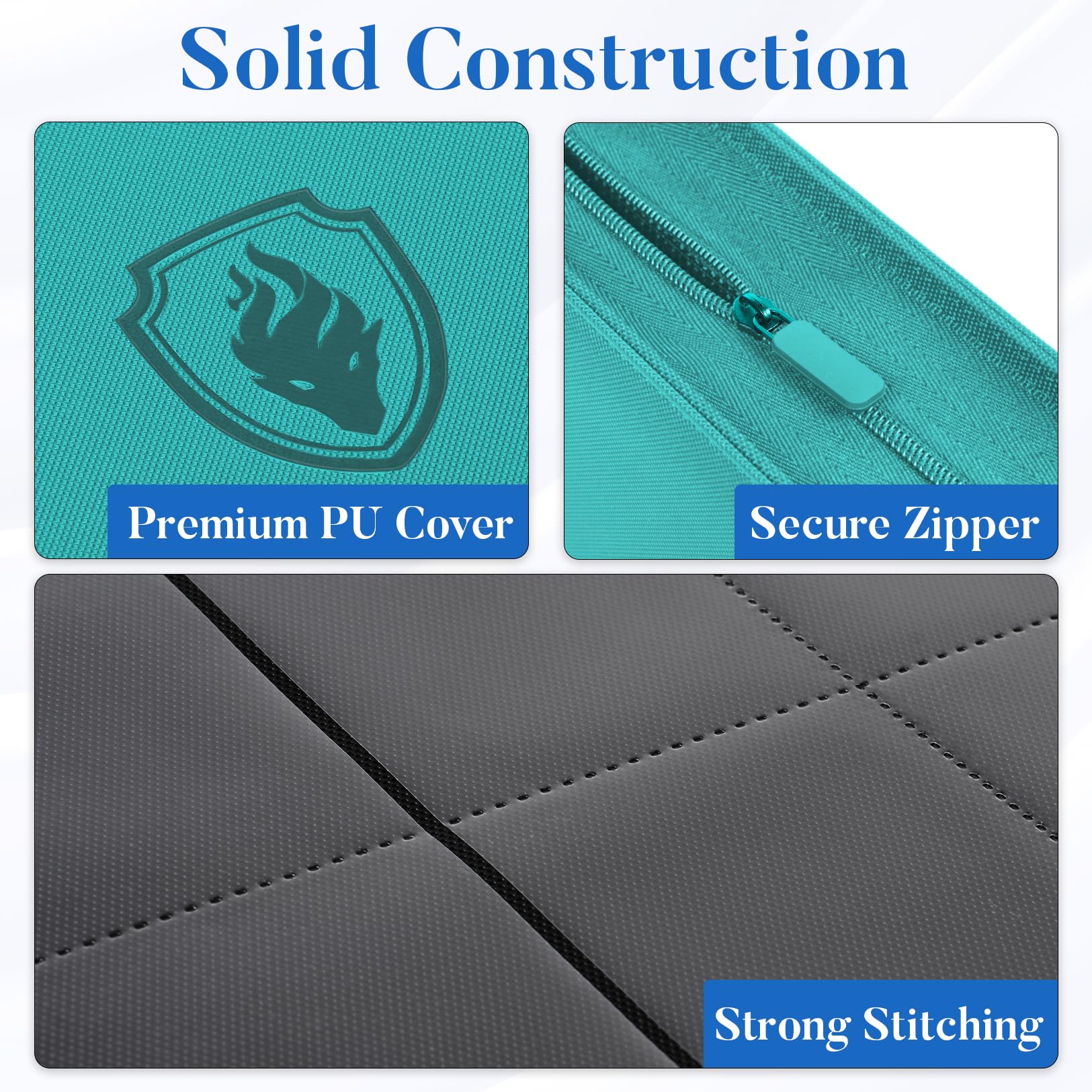 Fabmaker rugged exterior protects cards from bending and spills