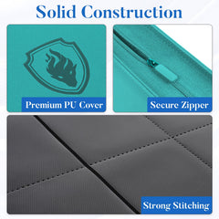 Fabmaker rugged exterior protects cards from bending and spills