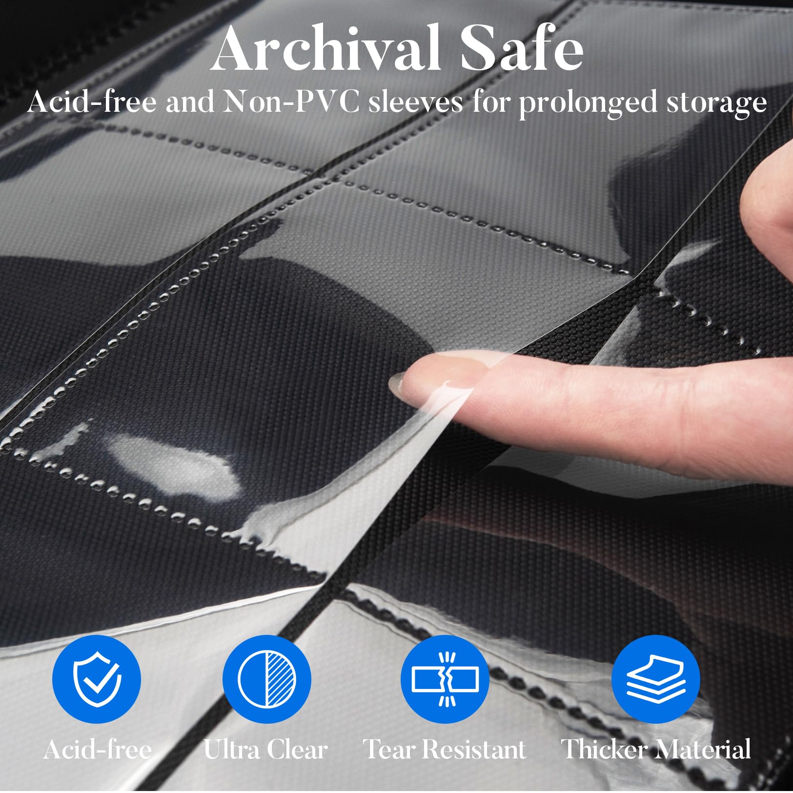 Fabmaker water-resistant PU exterior guards cards from spills